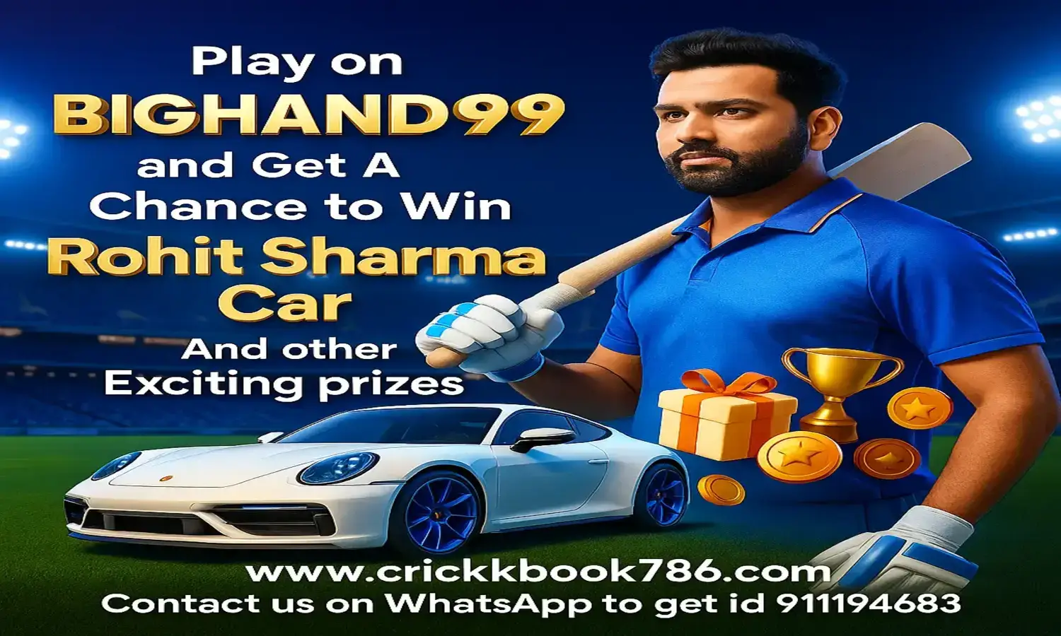 Crickbook786 Online Casino Games Banner